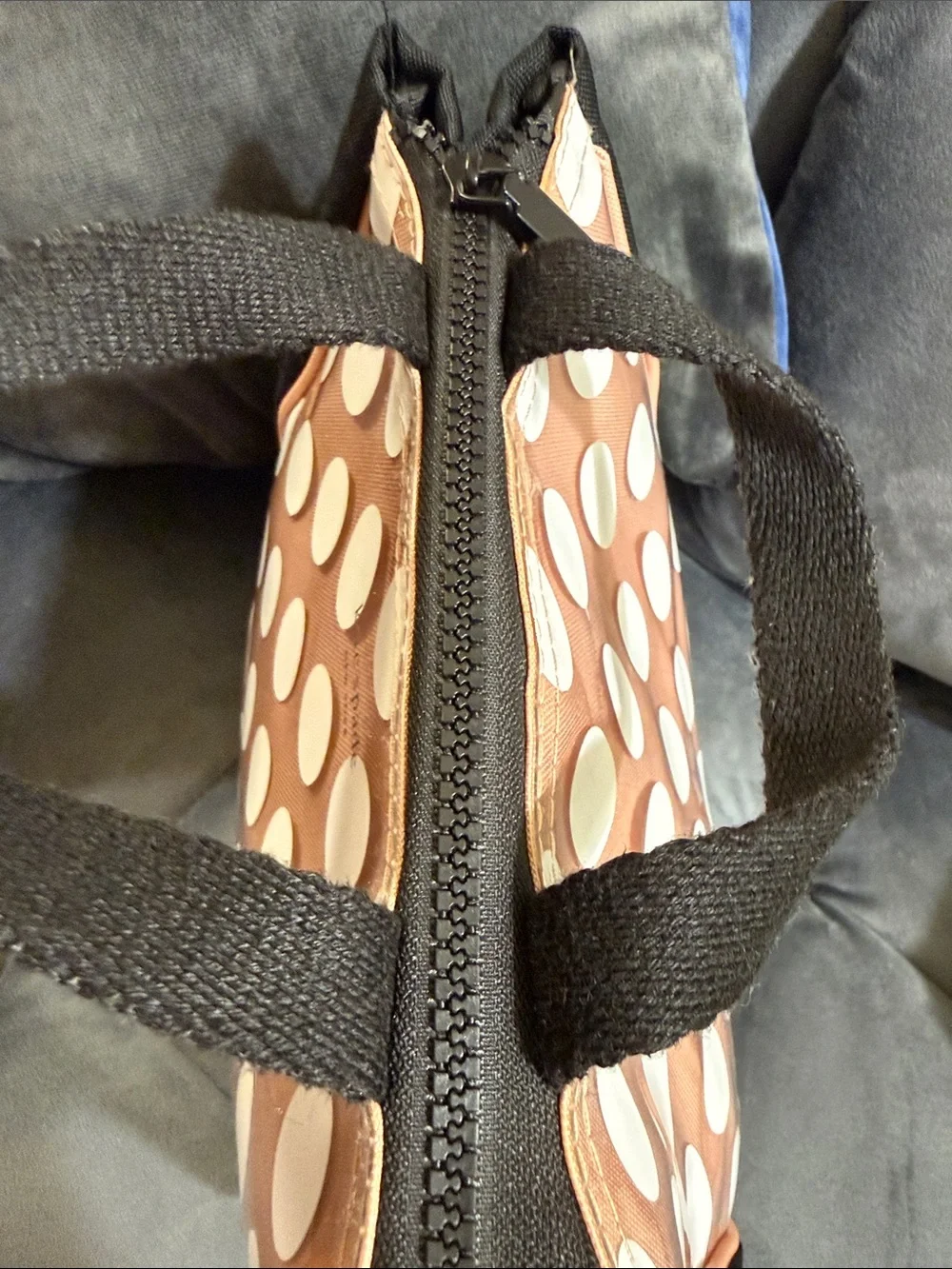 kate spade rose pink polka dot bag